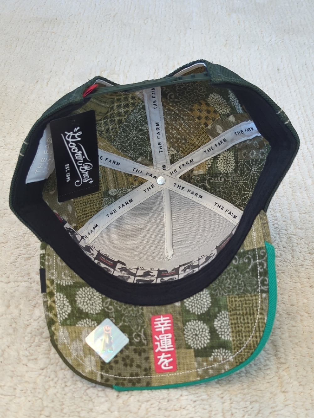 Goorin Bros Lucky Animal Farm Snapback Trucker Hat - Picture 6 of 6